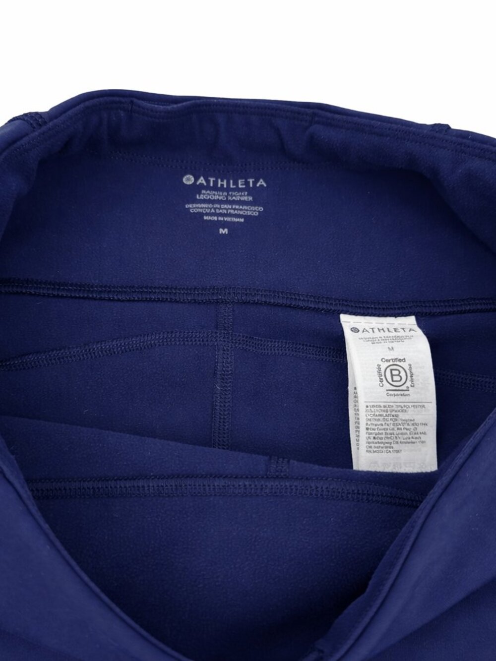 Athleta Rainier Tight Legging Fleece Lined Running Workout Women M - Picture 5 of 12